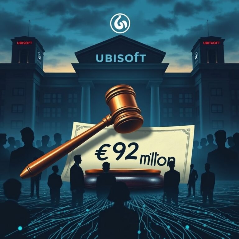 Ubisoft faces €92 million fine over illegal data collection allegations