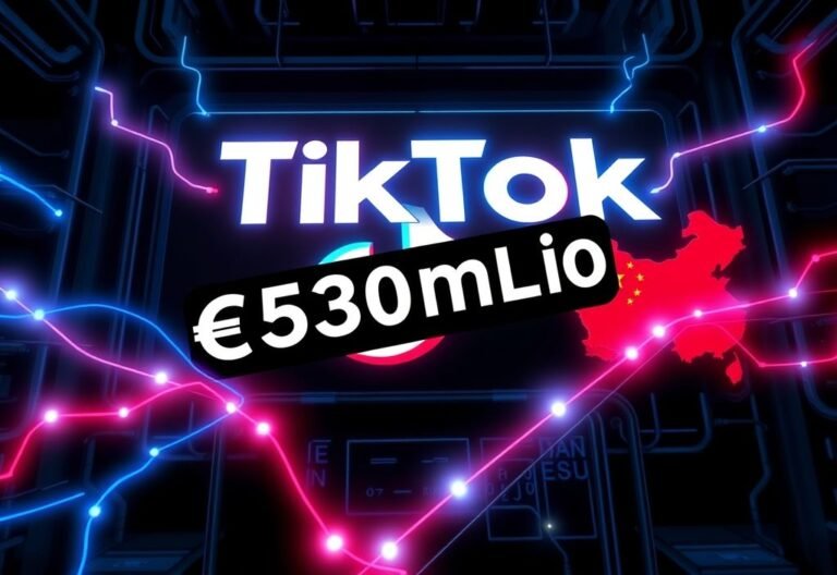 TikTok fined €530m in EU for data transfer to China