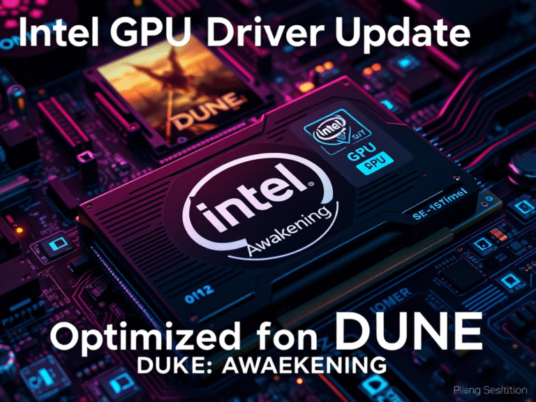 Fresh Intel GPU Driver Adds Support for New Titles, Including Dune: Awakening