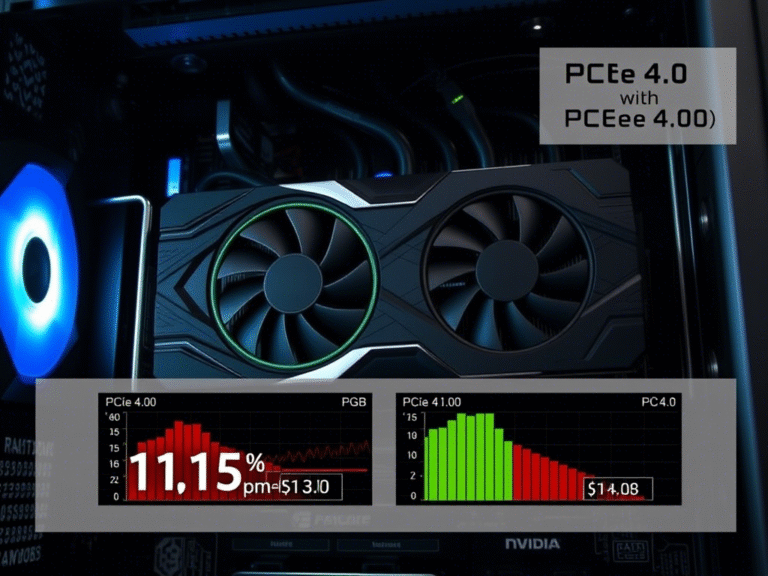 PCIe 4.0 Limits RTX 5060 Ti 8GB by Up to 10% in Testing