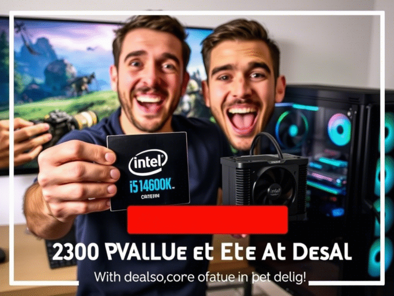 Intel Core i5-14600K Deal: $199 with Free 240mm AIO Cooler + Game
