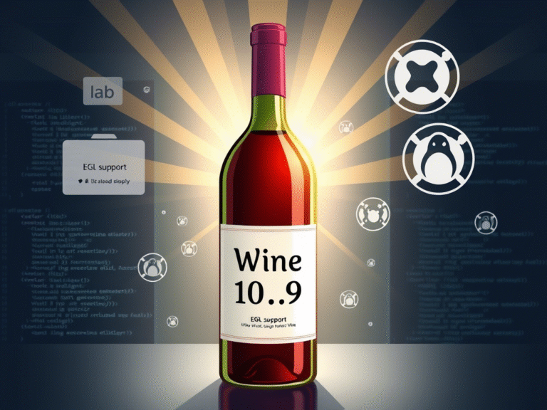 Wine 10.9 Released: Full EGL Support, vkd3d Upgrade, and More