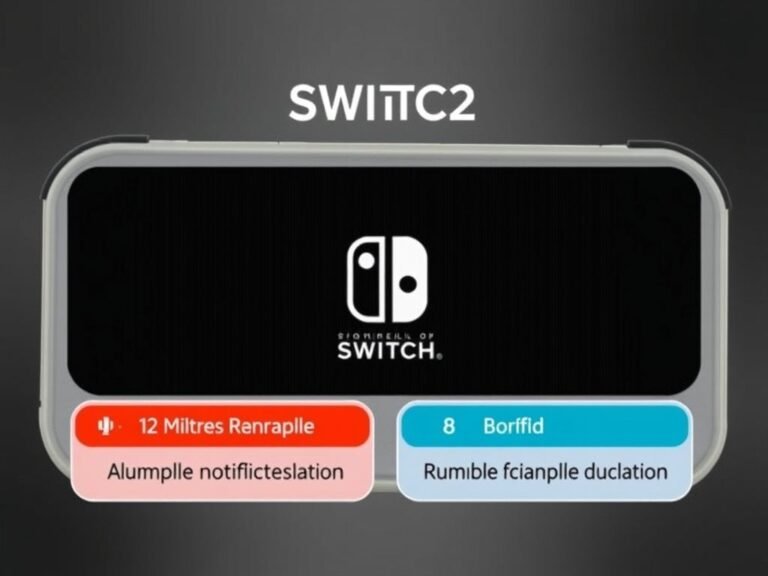 Unexpected HD Rumble Alerts Reported on Upcoming Nintendo Switch 2