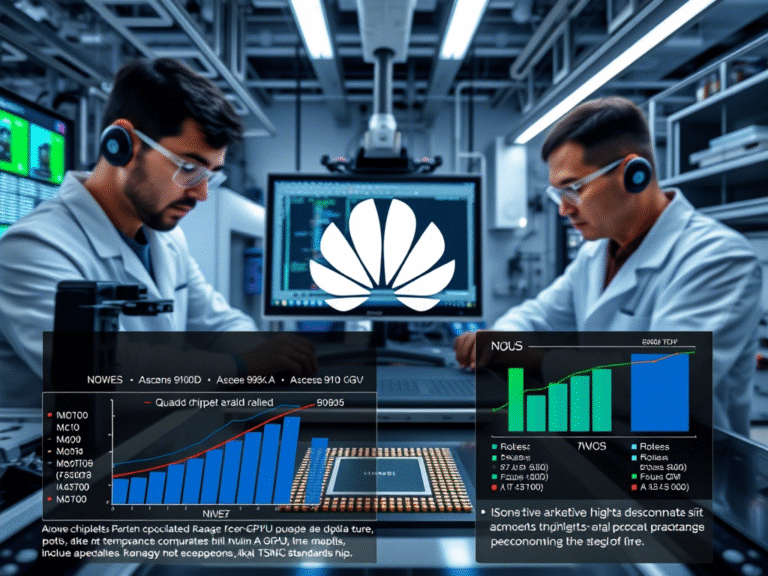 Huawei’s Quad-Chiplet AI Chip Could Challenge NVIDIA and TSMC