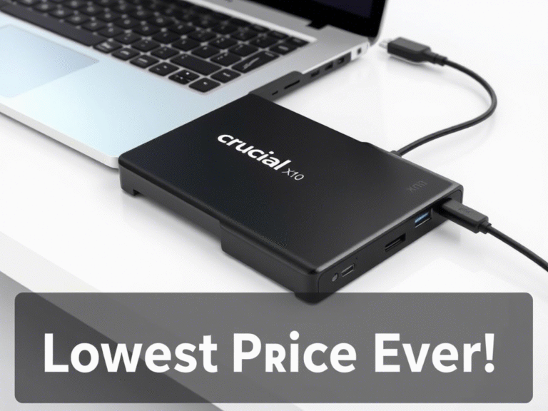 Crucial X10 8TB USB-C SSD Now Available for Just $440
