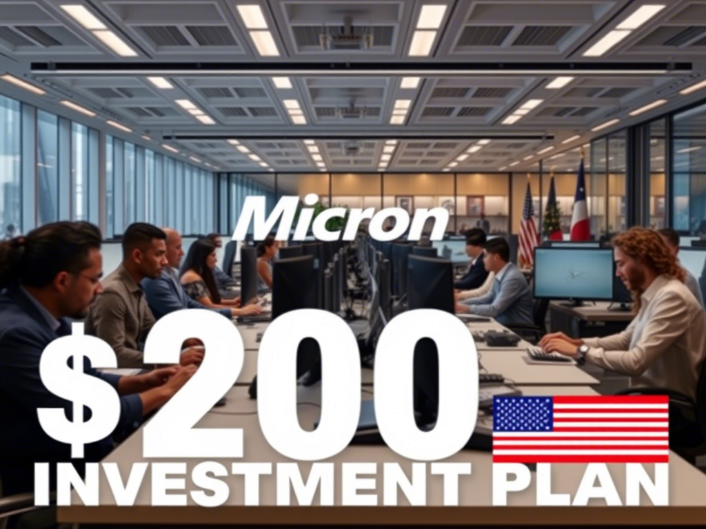 Micron Invests $200 Billion in New York to Expand Domestic Chip Production
