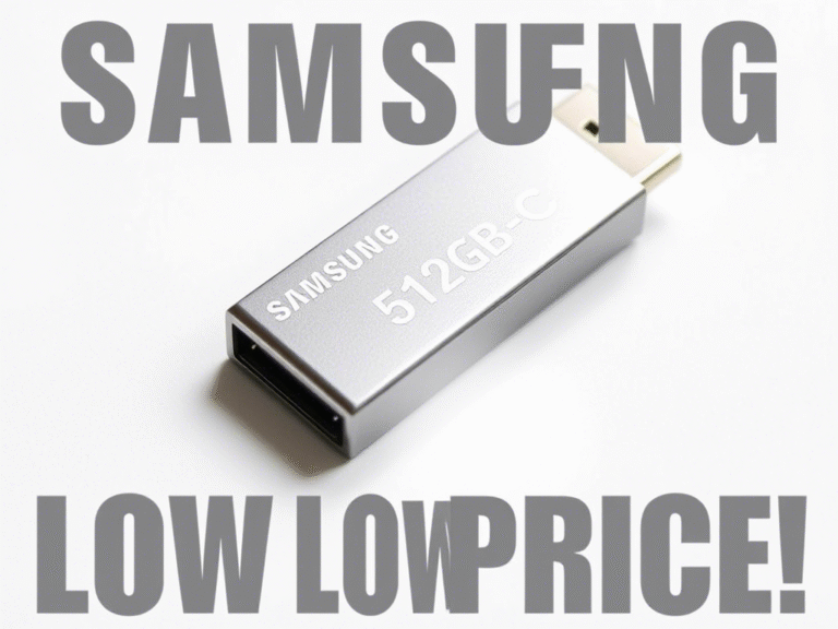 Don’t Miss This Deal: Samsung’s Huge 512GB USB-C Drive at Its Cheapest Price