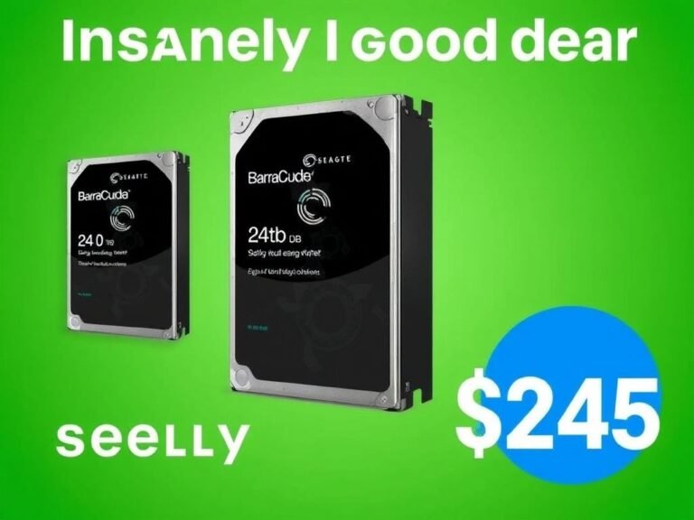 Why the Seagate 24TB CMR HDD at $245 Is a Must-Buy Right Now