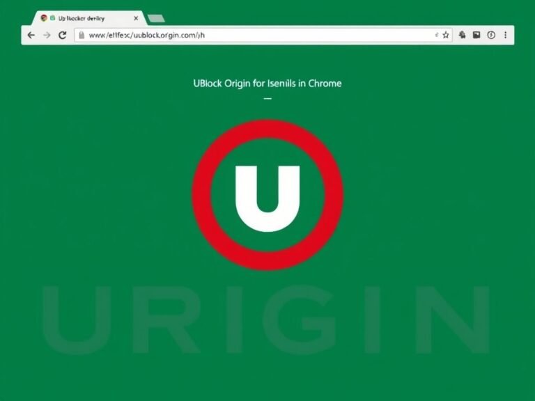A Step-by-Step Guide to Installing uBlock Origin in Chrome