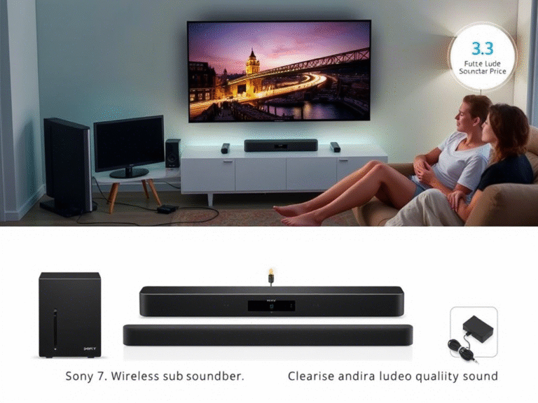 Enhance Your Audio Experience: Top 2.1 Wireless Soundbars from Sony and Samsung