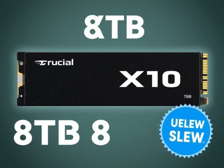 Crucial’s 8TB X10 SSD Is Back at Its Lowest Price – Don’t Miss This Deal
